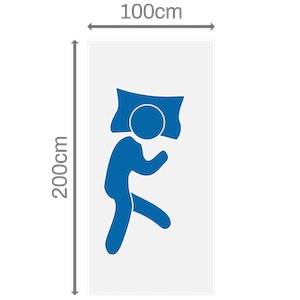Boxspringbett 100x200 cm