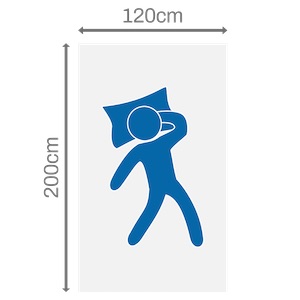 Boxspringbett 120x200 cm