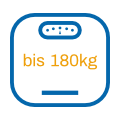 Boxspringbett für Übergewichtige: bis 180kg