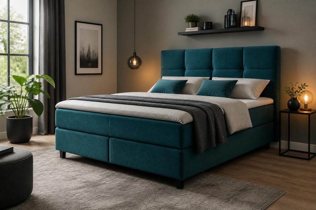 Boxspringbett Petrol günstig online kaufen
