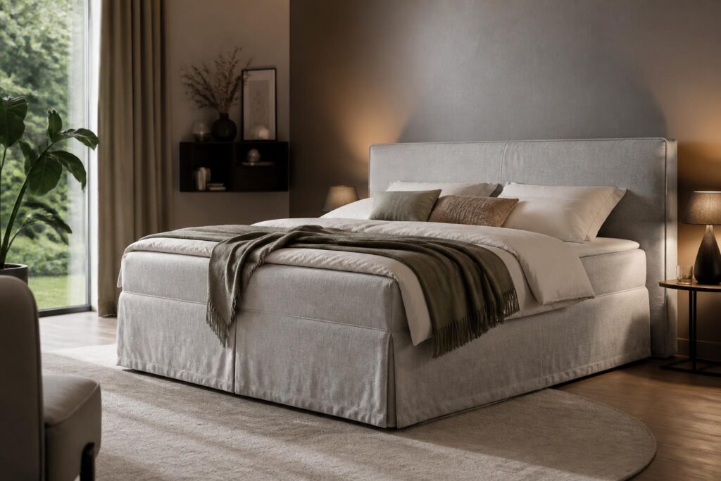 Boxspringbett Kinx im Test: Hochwertiger Aufbau mit kleinen Schwächen?